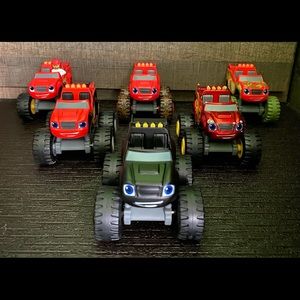 Blaze and the Monster Machines (lot of 6 trucks)